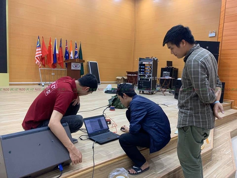 Lạc Việt Audio đã thực hiện lắp đặt dàn âm thanh hội trường cho Đại học Công nghiệp Dệt may Hà Nội