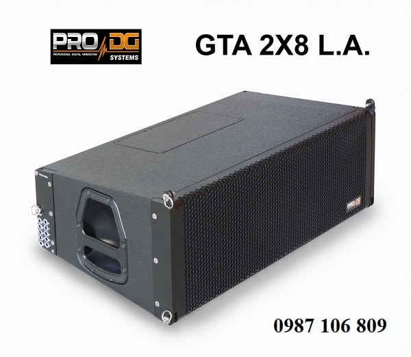 TÌm hiểu về Loa array Pro DG GTA 2X8 L.A. 