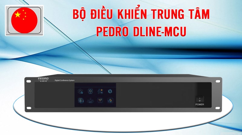 Bộ điều khiển trung tâm PEDRO DLINE-MCU thiết kế gọn nhẹ, tinh tế