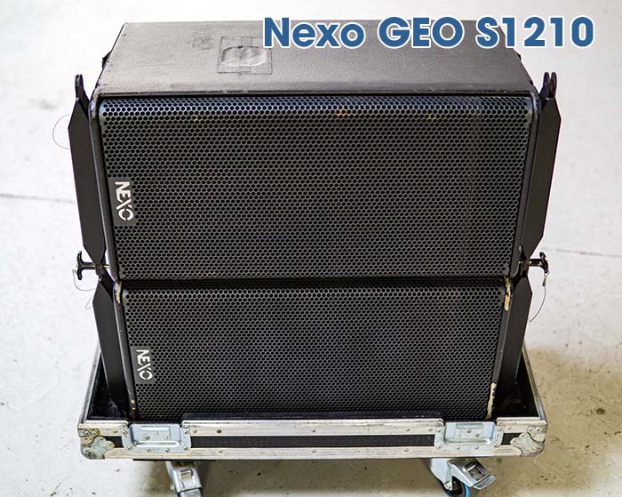 Loa array Nexo GEO S1210 Loa array Nexo GEO S1210