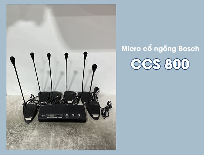 Micro hội nghị Bosch CCS 800: Giá 7.800.000 VNĐ Micro hội nghị Bosch CCS 800: Giá 7.800.000 VNĐ