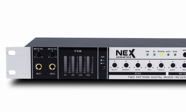 Vang cơ NEX FX8 có khả năng chống hú tốt và xử lý âm thanh chuyên nghiệp