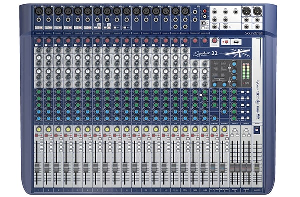 Thanh lý bàn mixer cũ Soundcraft Signature 22: 1.900.000 VNĐ