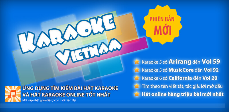 Ứng dụng hát karaoke trên điện thoại chuyên nghiệp Karaoke Việt Nam