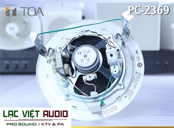 Loa Toa PC-2369 cho khả năng tái tạo âm thanh tuyệt vời