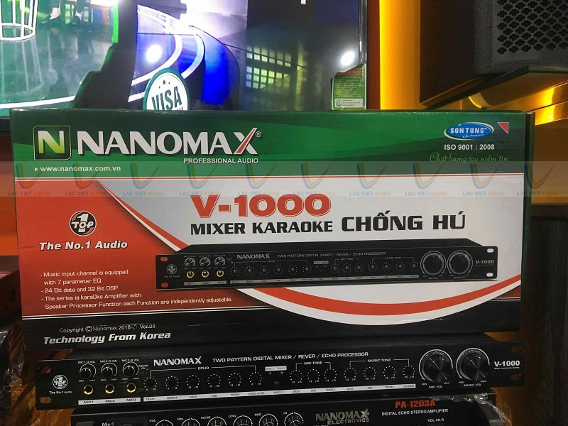 Mua vang cơ Nanomax V1000 chính hãng tại Phượng Xồ Audio